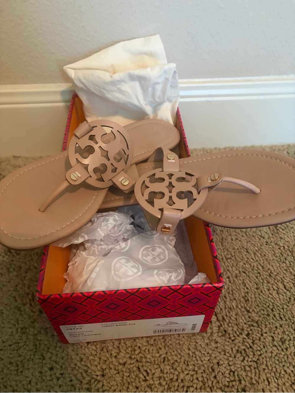 Tory Burch Miller Sandals - Picture 3 of 4